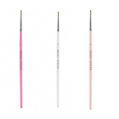 Sweet Sticks Pointed Round Paintbrush - #1- colour chosen at random