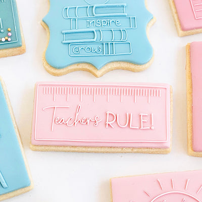 Reverse Cookie Embosser -  Teachers Rule