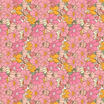 Edible Image - Vintage Floral -Smaller Pattern