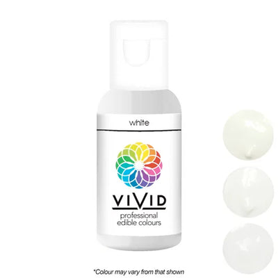 VIVID Oil Based Colour - White- 21g