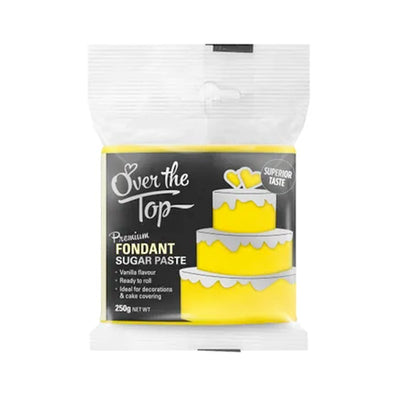 Over the Top Fondant 250g - Yellow